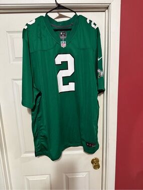 Nike Philadelphia Eagles slay Jr. Jersey with White Number 2